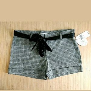 Speechless womens checkered dress shorts sz 11